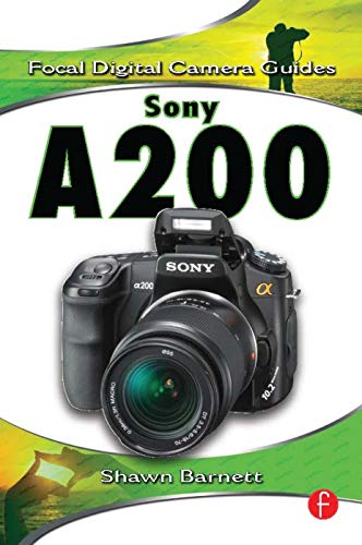 Shawn Barnett Sony A200 (Focal Digital Camera Guides)