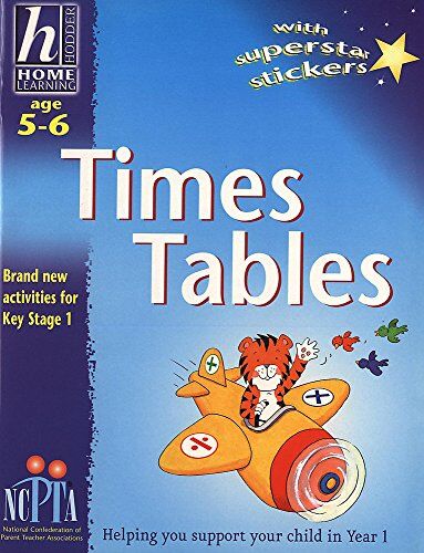 Hodder Children's Books Uk Hodder Home Learning: Age 5-6 Times Tables: Helping You Support Your Child In Year 1