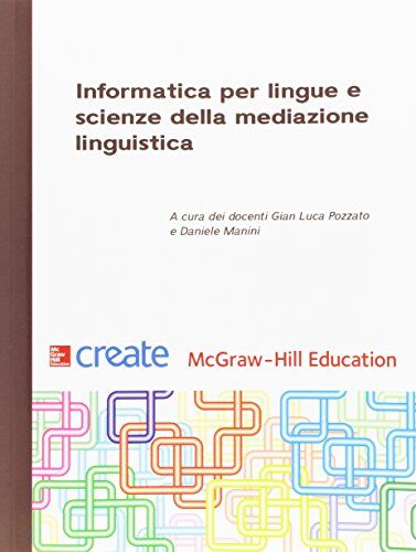 Informatica Per Lingue E Scienze Della Mediazione Linguistica