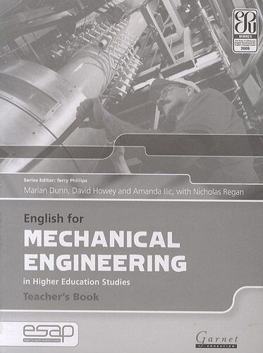 Marian Dunn English For Mechanical Engineering Teacher Book