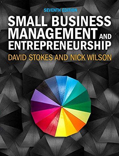 David Stokes Small Business Management And Entrepreneurship