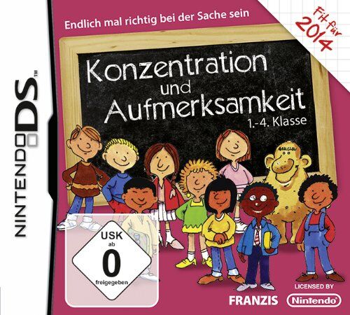 Franzis Buch & Software Verlag Konzentration & Aufmerksamkeit 1.-4. Klasse 2014