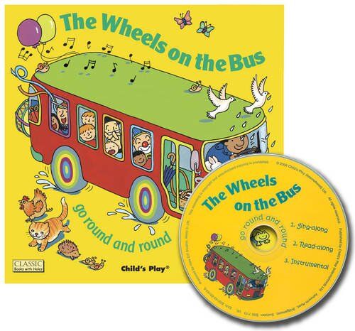 The Wheels On The Bus Go Round And Round (Classic Books With Holes Giant Board Book)