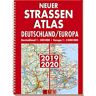 Neuer Straßenatlas Deutschland/europa 2019/2020: Deutschland 1 : 300 000 . Europa 1 : 3 000 000