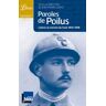 Paroles De Poilus 1914-1918