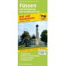 Füssen Und Umgebung Mit Tannheimer Tal: Rad- Und Wanderkarte Mit Ausflugszielen, Einkehr- & Freizeittipps, Nebenkarten Lechstausee Und Tannheimer Tal, ... 1:50000 (Rad- Und Wanderkarte / Ruwk)