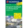 Bergisch-Gladbach - Gummersbach - Bergisches Land: Wanderkarte Mit Radtouren. Gps-Genau. 1:25000