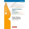 Mohr, Dr. Deborah Texte, Themen Und Strukturen - Nordrhein-Westfalen: Zentrale Klausur Einführungsphase 2019: Arbeitsheft