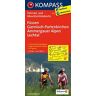 KOMPASS-Karten GmbH Füssen - Garmisch-Partenkirchen - Ammergauer Alpen - Lechtal: Fahrrad- Und Mountainbikekarte. Gps-Genau. 1:70000 (Kompass-Fahrradkarten Deutschland, Band 3127)