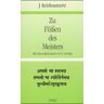 Jiddu Krishnamurti Zu Füßen Des Meisters