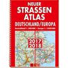 Neuer Straßenatlas Deutschland/europa 2017/2018: Deutschland 1 : 300 000 / Europa 1 : 3 000 000