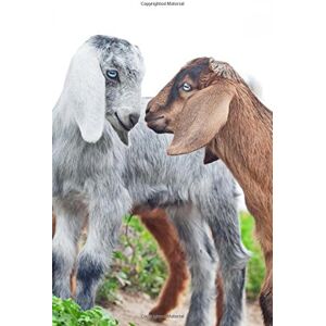 CS Creations Two Gossiping Goats Journal: 150 Page Lined Notebook/diary