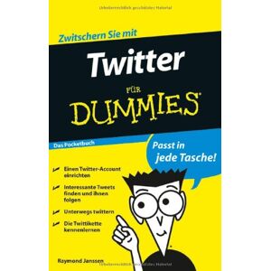 Raymond Janssen Twitter Für Dummies Das Pocketbuch (Fur Dummies)
