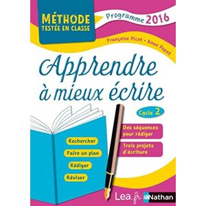 Apprendre À Mieux Écrire Cycle 2 : Programme 2016