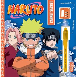 Fleurus Mon Carnet Secret Naruto, Sakura, Sasuke: Avec 1 Cadenas