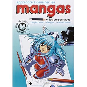 Marabout Apprendre À Dessiner Les Mangas : Volume 1, Les