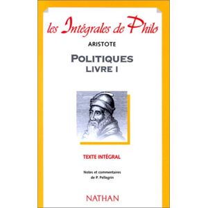 Aristote Politiques : Livre 1
