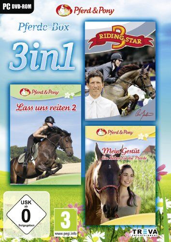 Treva Entertainment 3 In 1 - Riding Star 3 + Lass Uns Reiten 2 + Mein Gestüt: Ein Leben Für Die Pferde