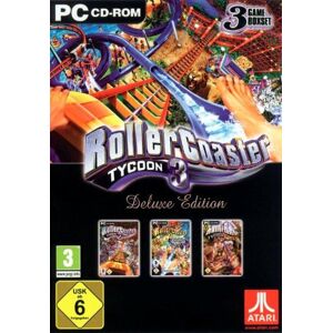 Atari Rollercoaster Tycoon 3 - Deluxe Edition [Software Pyramide] - Publicité