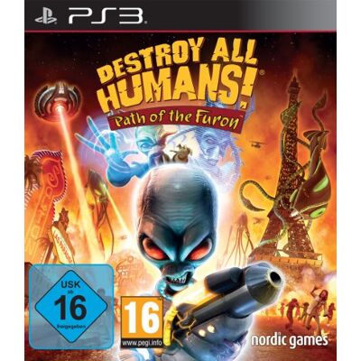 EuroVideo Destroy All Humans Path Of The Furon - Publicité EuroVideo Destroy All Humans Path Of The Furon - Publicité