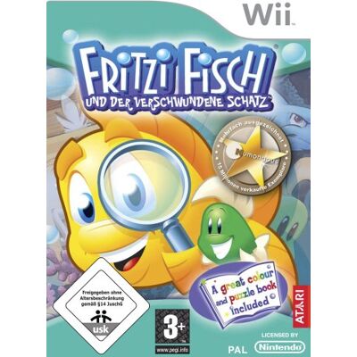 Atari Fritzi Fisch Und Der Verschwundene Schatz - Publicité Atari Fritzi Fisch Und Der Verschwundene Schatz - Publicité