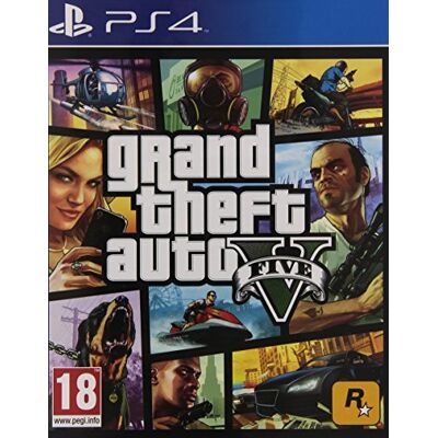Rockstar Games Grand Theft Auto 5 (Gta V) Ps4 - Publicité Rockstar Games Grand Theft Auto 5 (Gta V) Ps4 - Publicité