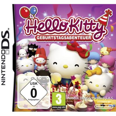 Namco Hello Kitty Geburtstagsabenteuer - Publicité Namco Hello Kitty Geburtstagsabenteuer - Publicité