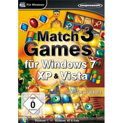 Magnussoft Match 3 Games Für Windws 7, Xp & Vista - Publicité Magnussoft Match 3 Games Für Windws 7, Xp & Vista - Publicité