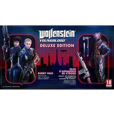 Jeu Consolle Bethesda Wolfenstein Youngblood E-Dlx - Publicité Jeu Consolle Bethesda Wolfenstein Youngblood E-Dlx - Publicité