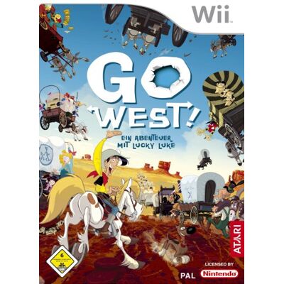 Atari Lucky Luke: Go West! - Publicité Atari Lucky Luke: Go West! - Publicité