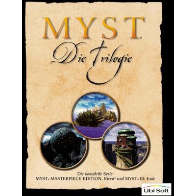 Ubisoft Myst: Die Trilogie - Publicité Ubisoft Myst: Die Trilogie - Publicité