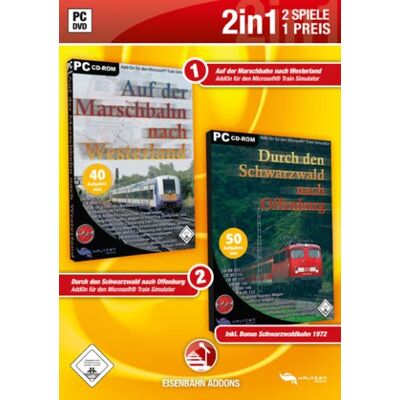 Halycon Train Simulator - Schwarzwaldbahn + Marschbahn - Publicité Halycon Train Simulator - Schwarzwaldbahn + Marschbahn - Publicité