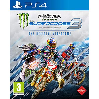 MILESTONE Monsters Energy Supercross - The Official Videogame 3 - Publicité MILESTONE Monsters Energy Supercross - The Official Videogame 3 - Publicité