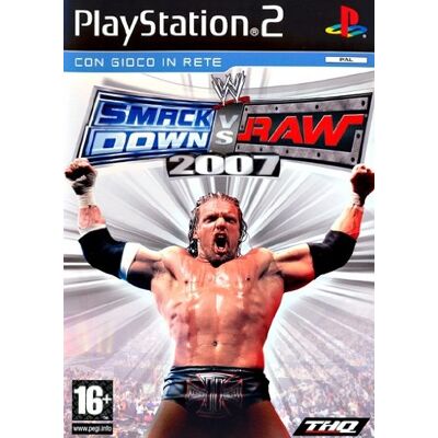 Sony Playstation 2 Smack Down Rav 2007 Games - Publicité Sony Playstation 2 Smack Down Rav 2007 Games - Publicité