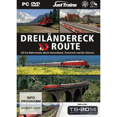 Aerosoft Train Simulator 2014: Dreiländereck Route (Add-On) - Publicité Aerosoft Train Simulator 2014: Dreiländereck Route (Add-On) - Publicité