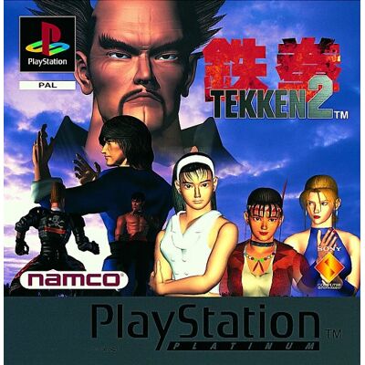 Namco Tekken 2 - Jeu Playstation 1 d'occasion - Édition Platine - Jeu de combat - Publicité Namco Tekken 2 - Jeu Playstation 1 d'occasion - Édition Platine - Jeu de combat - Publicité