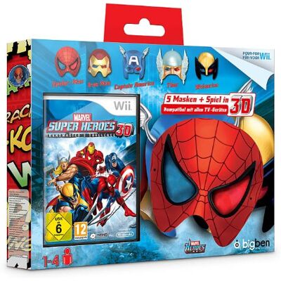 BigBen Marvel Super Heroes: Grandmaster'S Challenge (Inkl. 5 Super-Helden 3d-Masken) - Publicité BigBen Marvel Super Heroes: Grandmaster'S Challenge (Inkl. 5 Super-Helden 3d-Masken) - Publicité