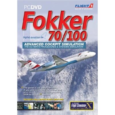 Aerosoft Flight Simulator X - Fokker 70/100 (Add-On) - Publicité Aerosoft Flight Simulator X - Fokker 70/100 (Add-On) - Publicité