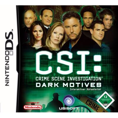 Ubisoft Csi: Crime Scene Investigation - Dark Motives - Publicité Ubisoft Csi: Crime Scene Investigation - Dark Motives - Publicité
