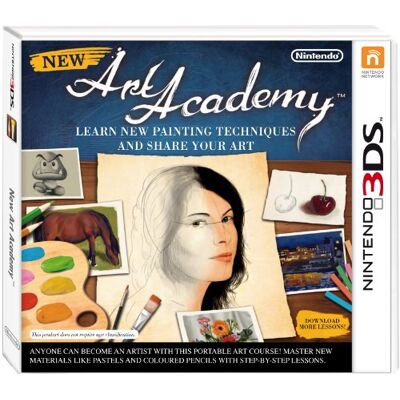 Nintendo New Art Academy - Jeu vidéo - Publicité Nintendo New Art Academy - Jeu vidéo - Publicité