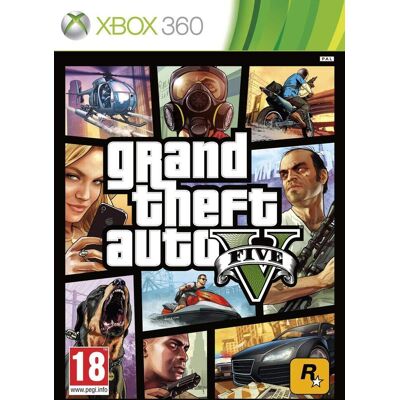Rockstar Games Grand Theft Auto 5 (Gta V) Xbox 360 - Publicité Rockstar Games Grand Theft Auto 5 (Gta V) Xbox 360 - Publicité