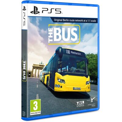 Aerosoft The Bus – Bus Simulator Ps5 Realistische Verkehrssimulation Mit Berliner Streckennetz, Verschiedenen Bussen & Karriere-Modus (Engl.Box Version) - Publicité Aerosoft The Bus – Bus Simulator Ps5 Realistische Verkehrssimulation Mit Berliner Streckennetz, Verschiedenen Bussen & Karriere-Modus (Engl.Box Version) - Publicité