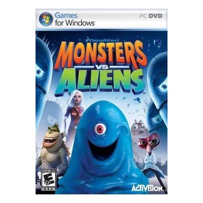 ACTIVISION Monsters Vs Aliens - Publicité ACTIVISION Monsters Vs Aliens - Publicité