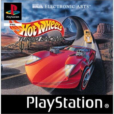 Electronic Arts Hot Wheels Turbo Racing (Ps1) - Publicité Electronic Arts Hot Wheels Turbo Racing (Ps1) - Publicité