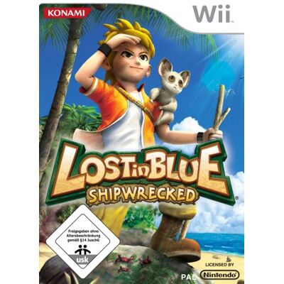 Konami Lost In Blue: Shipwrecked - Publicité Konami Lost In Blue: Shipwrecked - Publicité