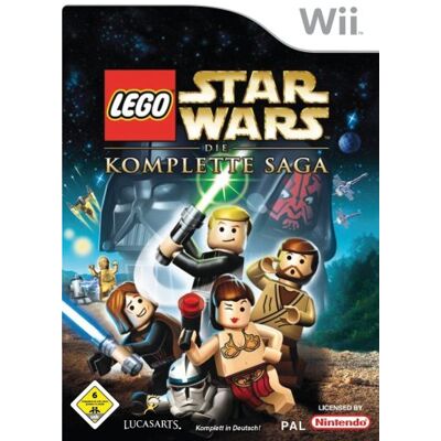 LucasArts Lego Star Wars - Die Komplette Saga - Publicité LucasArts Lego Star Wars - Die Komplette Saga - Publicité