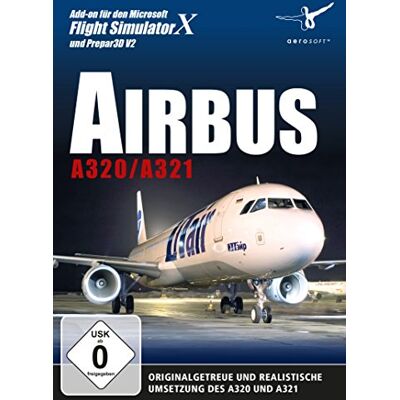 Aerosoft Airbus A320 / A321 Simulateur de Vol - Édition Standard - Publicité Aerosoft Airbus A320 / A321 Simulateur de Vol - Édition Standard - Publicité