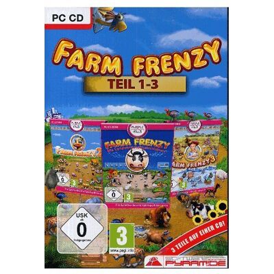 S.A.D. Farm Frenzy 1-3 Logiciel - PC - Pack complet - Publicité S.A.D. Farm Frenzy 1-3 Logiciel - PC - Pack complet - Publicité