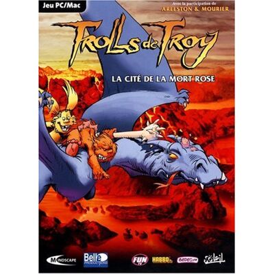 Mindscape Trolle Von Troy - die Stadt Der Tod Rosa - Publicité Mindscape Trolle Von Troy - die Stadt Der Tod Rosa - Publicité