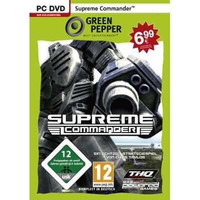 THQ Supreme Commander - Green Pepper - Jeu PC - Publicité THQ Supreme Commander - Green Pepper - Jeu PC - Publicité